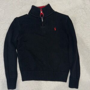Boys black Polo sweater